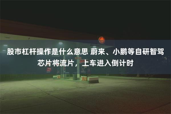 股市杠杆操作是什么意思 蔚来、小鹏等自研智驾芯片将流片，上车进入倒计时