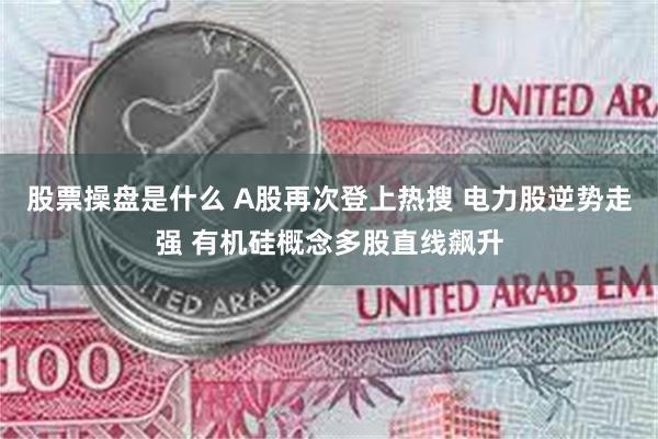 股票操盘是什么 A股再次登上热搜 电力股逆势走强 有机硅概念多股直线飙升