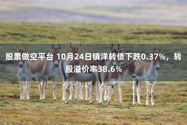 股票做空平台 10月24日镇洋转债下跌0.37%，转股溢价率38.6%