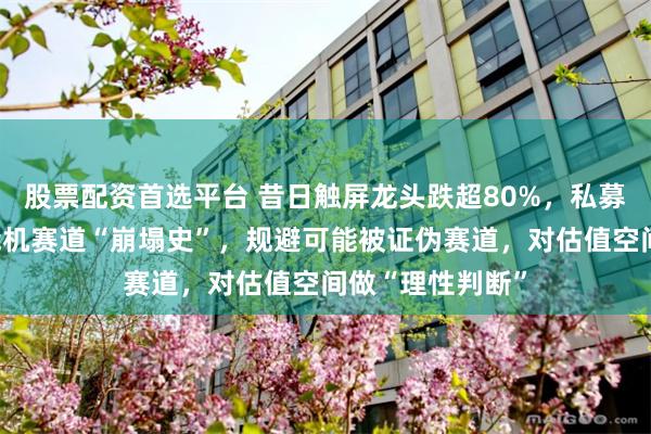 股票配资首选平台 昔日触屏龙头跌超80%，私募合伙人反思智能机赛道“崩塌史”，规避可能被证伪赛道，对估值空间做“理性判断”