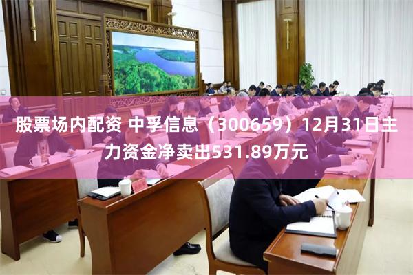 股票场内配资 中孚信息（300659）12月31日主力资金净卖出531.89万元